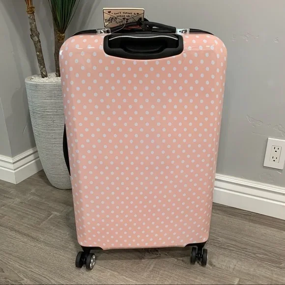 NWT Rare Betsey Johnson Floral Suitcase, Luggage, Travel Bag - 26” - Picture 5 of 10